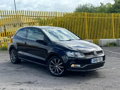 Used VW Polo Design 2016 Black Hatchback