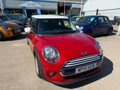 Used Mini Cooper D Hatch 116 HP (85 kW) 2015 Red Hatchback