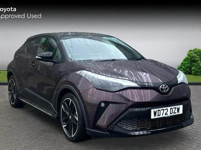 Deep amethyst bitone Used 2023 Toyota C-HR Sport SUV | £22,444 (Fair price)