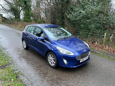 Used Ford Fiesta Zetec 100 HP (73 kW) 2017 Blue Hatchback