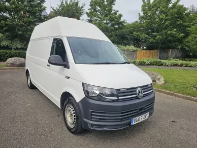 Used VW T6 150 HP (110 kW) 2017 White Van