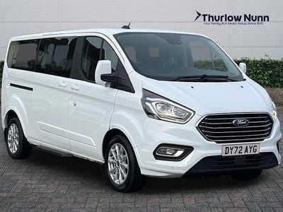 White Used 2022 Ford Tourneo Custom Titanium Van | £21,999 (Good price)