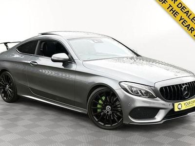 Used Mercedes C250 AMG Line Premium Plus 204 HP (150 kW) 2018 Grey Coupe