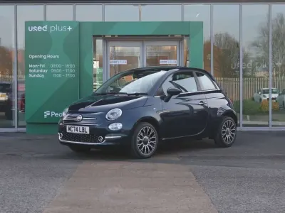 Used Fiat 500 2024 Blue Hatchback