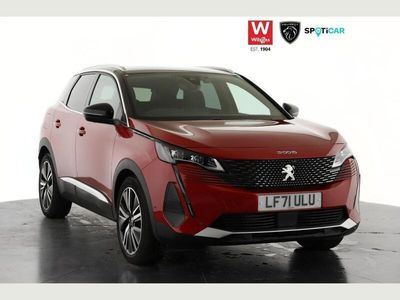 used Peugeot 3008 1.6 PURETECH GT PREMIUM EAT EURO 6 (S/S) 5DR PETROL FROM 2021 FROM EPSOM (KT17 1DH) | SPOTICAR