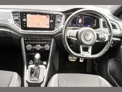 Used VW T-Roc R-line 150 HP (110 kW) 2019 White SUV