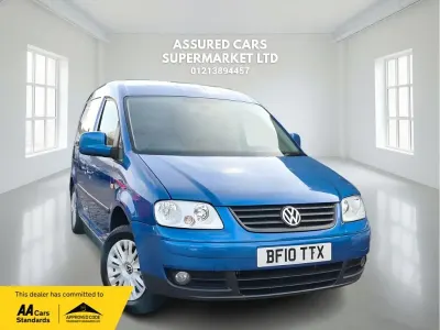 Used VW Caddy Maxi Life 104 HP (76 kW) 2010 Blue MPV