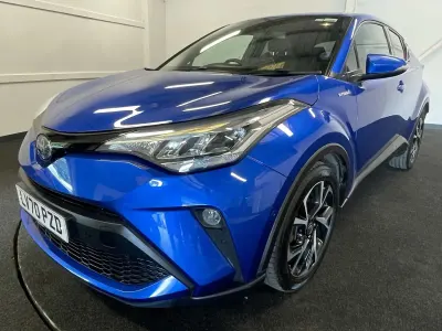 Second-hand Toyota C-HR Design 122 CP (89 kW) 2020 Albastru SUV