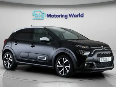 Begagnad Citroën C3 PureTech 83 HK (61 kW) 2022 Svart Halvkombi