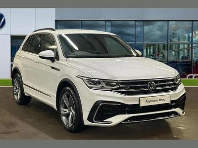 White Used 2023 VW Tiguan R-line Edition SUV | £26,945 (Fair price)