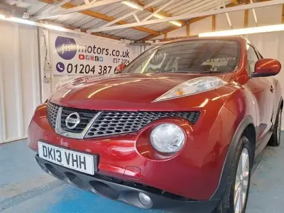 Used Nissan Juke Acenta 117 HP (86 kW) 2013 Red SUV