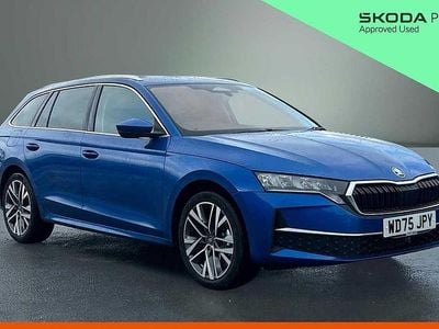 Used Skoda Octavia SE L 147 HP (108 kW) 2026 Race blue metallic Estate