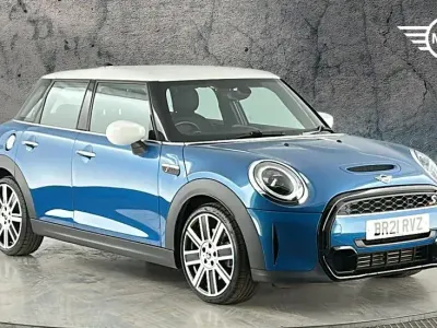 Used Mini Cooper S Exclusive 176 HP (129 kW) 2021 Blue Hatchback