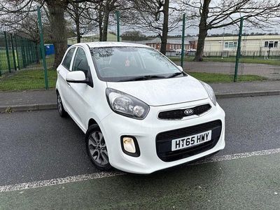 Used Kia Picanto 84 HP (61 kW) 2016 White Hatchback