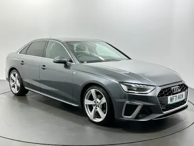 Used Audi A4 S-Line 163 HP (119 kW) 2021 Grey Sedan