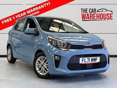 Used Kia Picanto 66 HP (48 kW) 2021 Blue Hatchback