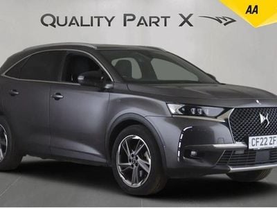 Used DS Automobiles DS7 Crossback Rivoli 225 HP (165 kW) 2022 Grey SUV