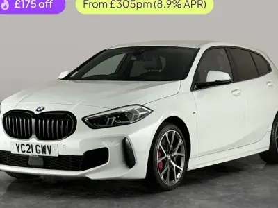 Used BMW 128 Comfort Edition 265 HP (194 kW) 2021 White Hatchback