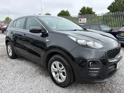 Used Kia Sportage 115 HP (84 kW) 2017 Black SUV