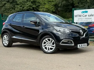 Used Renault Captur Dynamique 90 HP (66 kW) 2016 Black SUV
