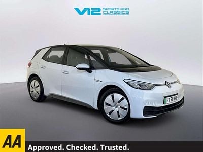 Begagnad VW ID.3 Pro Performance 150 kW (204 HK) 2021 Vit Halvkombi
