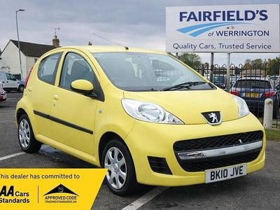 Used Peugeot 107 68 HP (50 kW) 2010 Yellow Hatchback