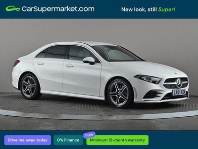 Used Mercedes A220 AMG line 2021 White Sedan