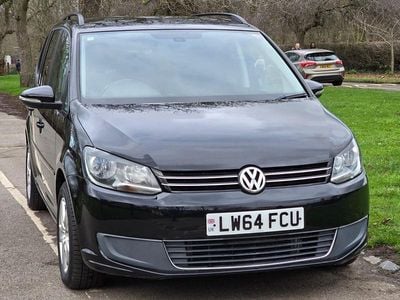 Used VW Touran 140 HP (102 kW) 2014 Black MPV