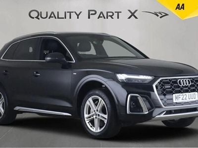 Black Used 2022 Audi Q5 S-Line SUV | £22,249 (Good price)