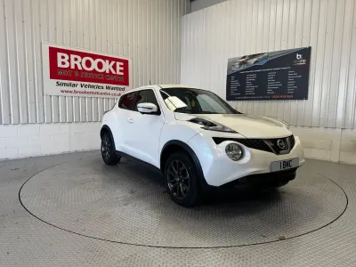 Used Nissan Juke Tekna 113 HP (83 kW) 2018 White SUV