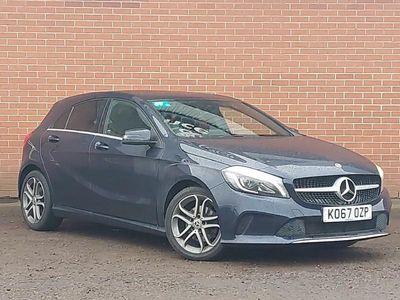 Used Mercedes A180 Sport Edition 122 HP (89 kW) 2018 Blue Hatchback