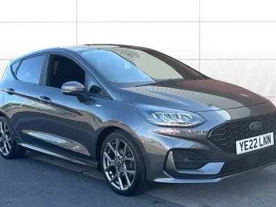 Używany Ford Fiesta ST-Line 125 KM (91 kW) 2022 Szary Hatchback