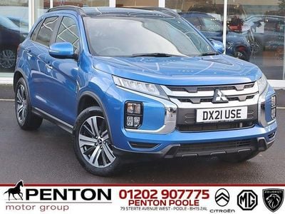 Blue Used 2021 Mitsubishi ASX SUV | £17,490 (Expensive)