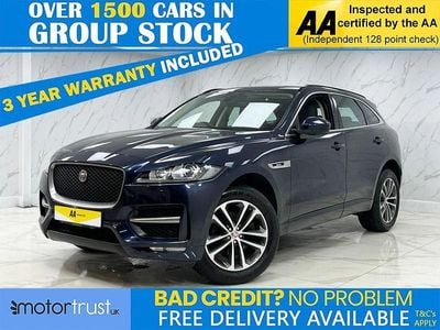Used Jaguar F-Pace R-Sport 163 HP (119 kW) 2018 Blue SUV
