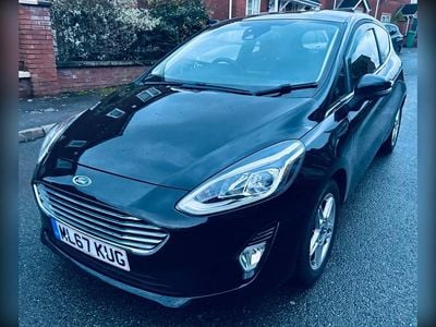 Used Ford Fiesta Zetec 2017 Black Hatchback