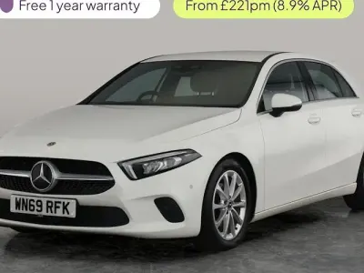 Used Mercedes A180 Executive 116 HP (85 kW) 2019 White Hatchback
