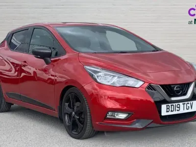 Used Nissan Micra 117 HP (86 kW) 2019 Red Hatchback
