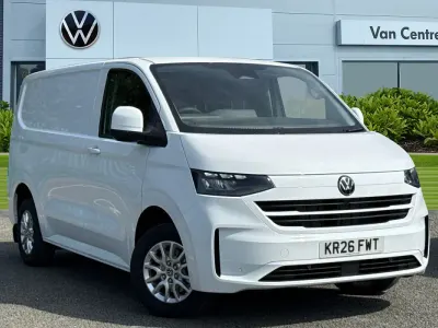 New VW T7 Pro 148 HP (108 kW) 2026 White Van