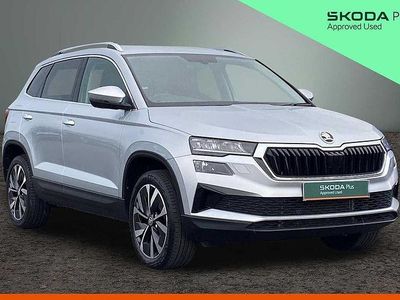 Used Skoda Karoq SE L 110 HP (80 kW) 2022 Brilliant silver metallic SUV