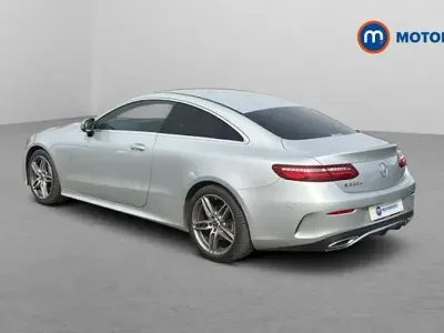 Used Mercedes E220 AMG Line Premium 194 HP (142 kW) 2020 Silver Coupe