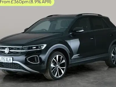 New VW T-Roc Design 116 HP (85 kW) 2025 Black SUV