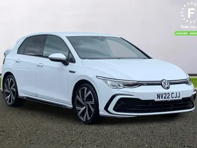 Used VW Golf VIII R-line 2022 White Hatchback