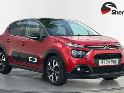 Used Citroën C3 PureTech 83 HP (61 kW) 2024 Red Hatchback