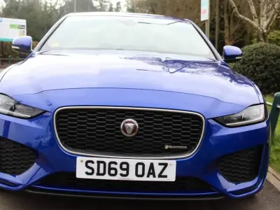 Used Jaguar XE R-Dynamic 180 HP (132 kW) 2019 Blue Sedan