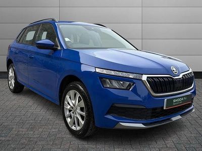 Used Skoda Kamiq SE 115 HP (84 kW) 2022 Blue SUV