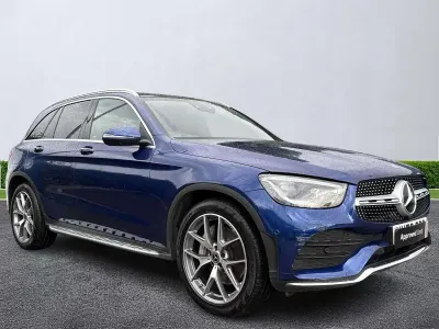 Used Mercedes GLC300 AMG Line Premium 2020 Blue SUV