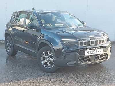 Black Used 2025 Jeep Avenger Longitude SUV | £18,498 (Good price)