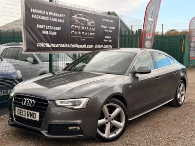 Used Audi A5 S-Line 245 HP (180 kW) 2013 Grey Coupe