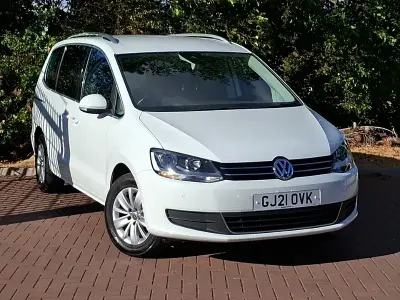Used VW Sharan SE 150 HP (110 kW) 2021 White MPV