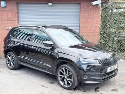 Used Skoda Karoq SportLine 190 HP (139 kW) 2019 Black SUV